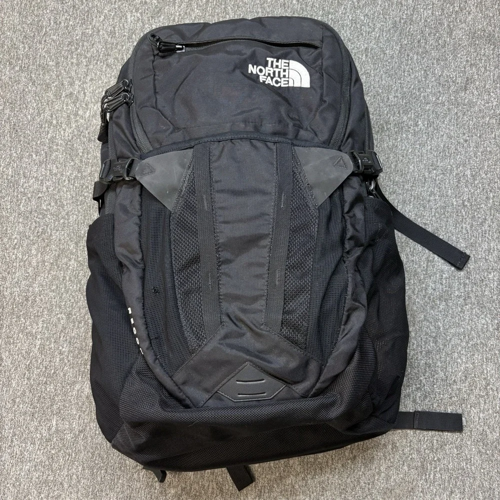The North Face Lapttop Backpack Flexvent Black Large Recon